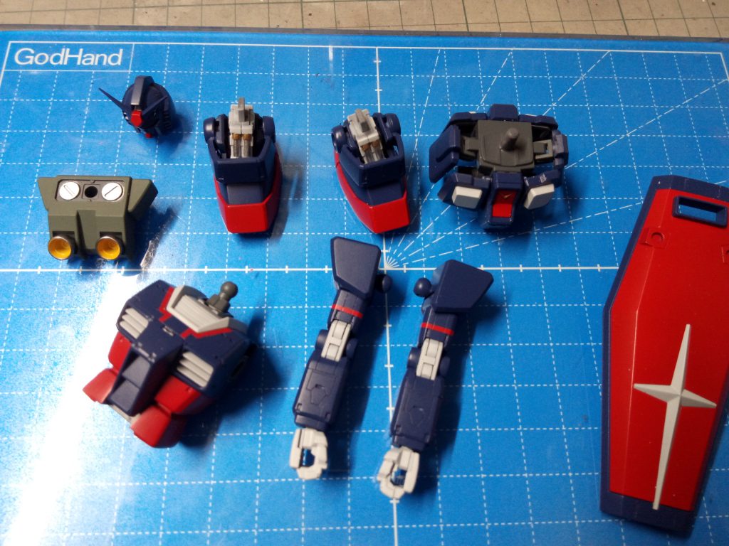 1/144 HGUC RX-78-2 ガンダム ライオンズバージョン–8枚目/制作者：@dagored00