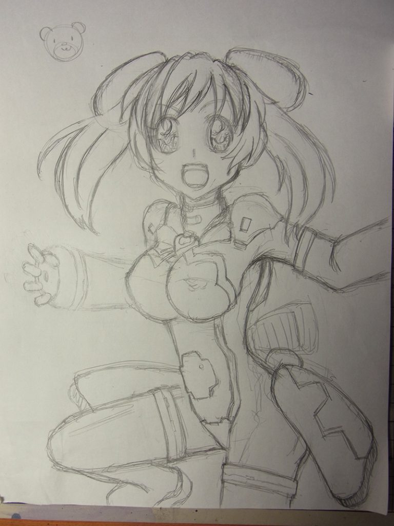 申し訳程度のデザインを起こす、理想だけは高めに