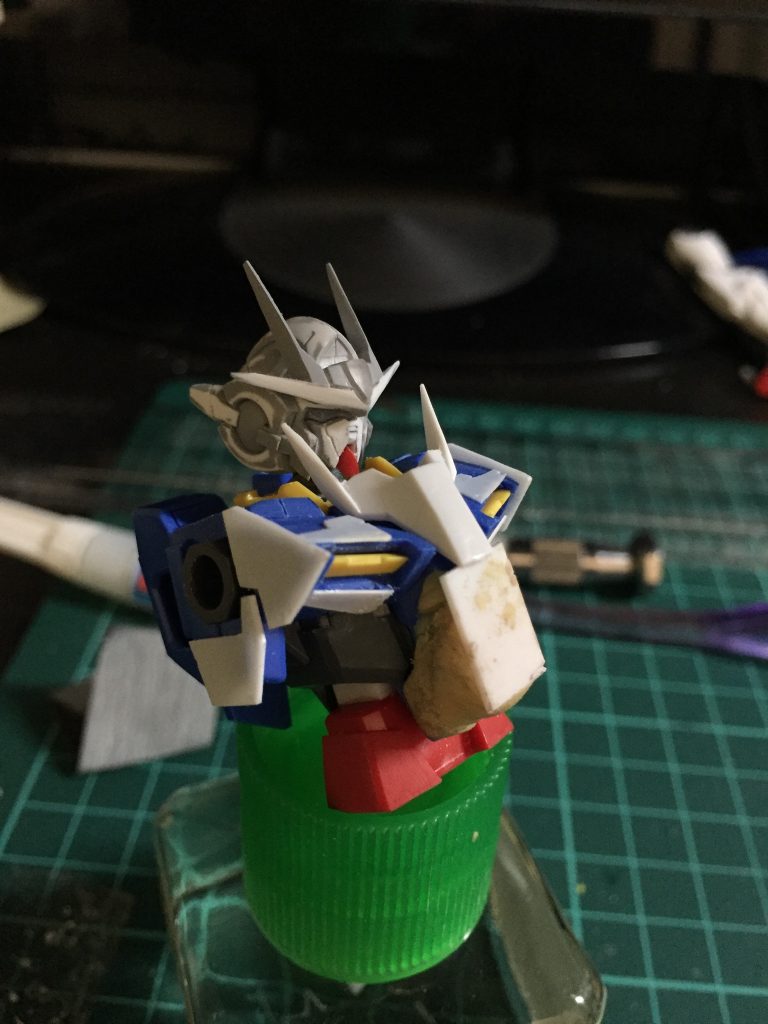 塗装すると分かりにくいですが結構デティールアップしてるんです。