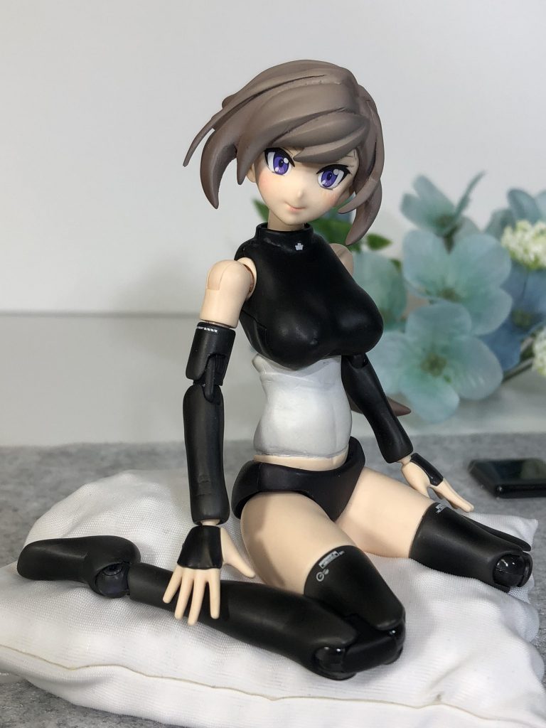 アヤメさん リラックス フォーム !
からの〜