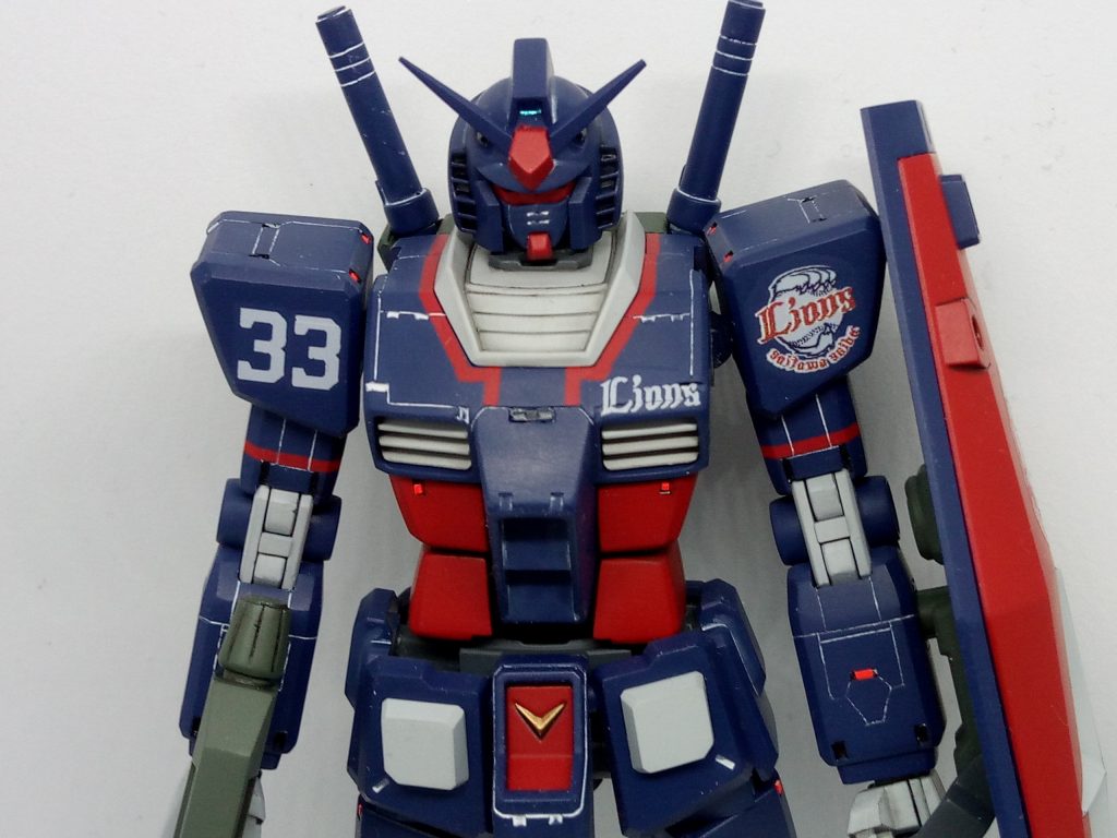 1/144 HGUC RX-78-2 ガンダム ライオンズバージョン–7枚目/制作者：@dagored00