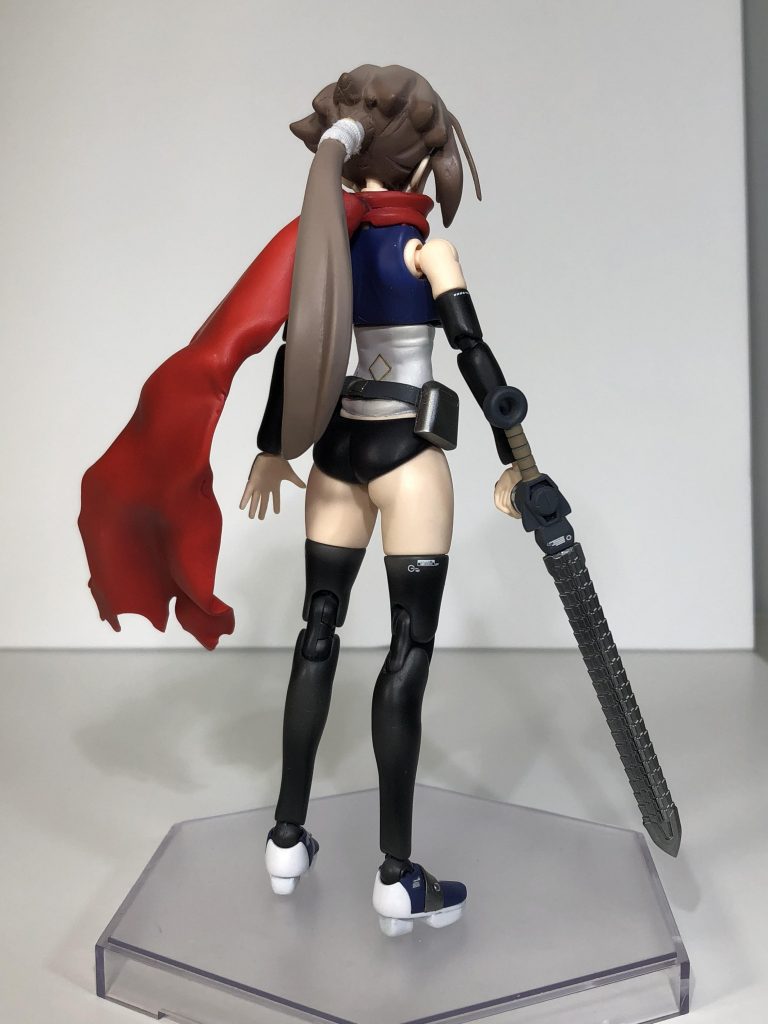 ダイバ忍 アヤメ・サン フォーム
気の強そうな顔で、強いんだけど捕まっちゃってやっぱりアレな感じのアヤメ・サン
二箱目を使って作った軽装タイプの手足に換装して、スカート穴を埋めて肌色部分のあるお腹パーツに換装。
これは多くを語るとヤバいので…
さて皆さん、お遊びはここまでです。
ここから本気でいきますよ〜!
ド〜ン!