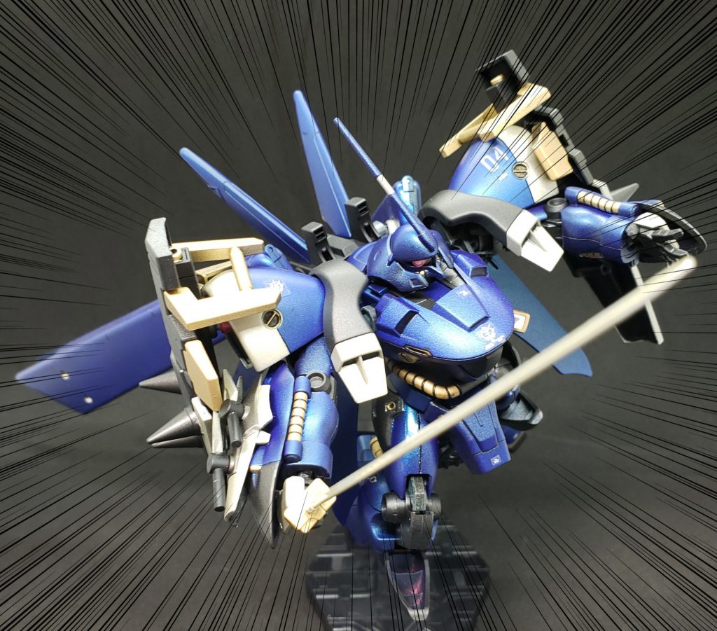 必殺技はブースターを一気に噴かして突撃しながらの居合い斬り、『幻華一閃』。