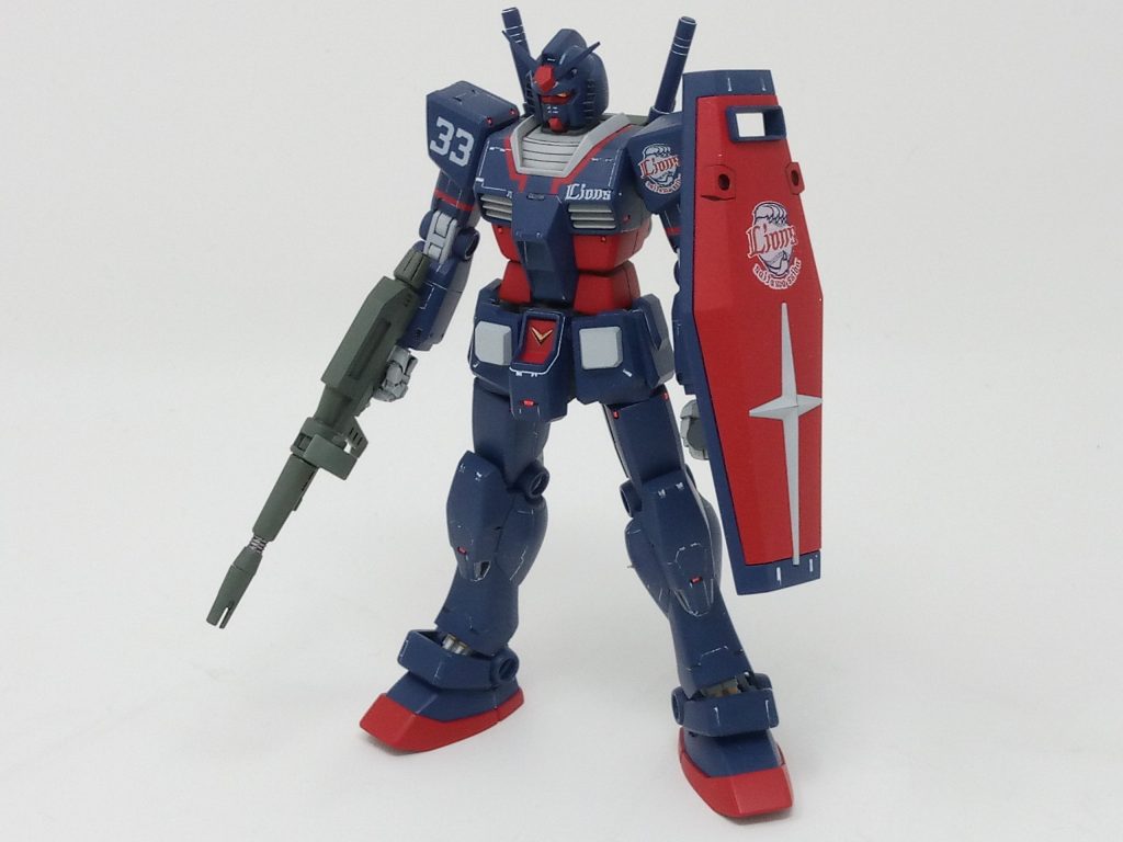 1/144 HGUC RX-78-2 ガンダム ライオンズバージョン–2枚目/制作者：@dagored00