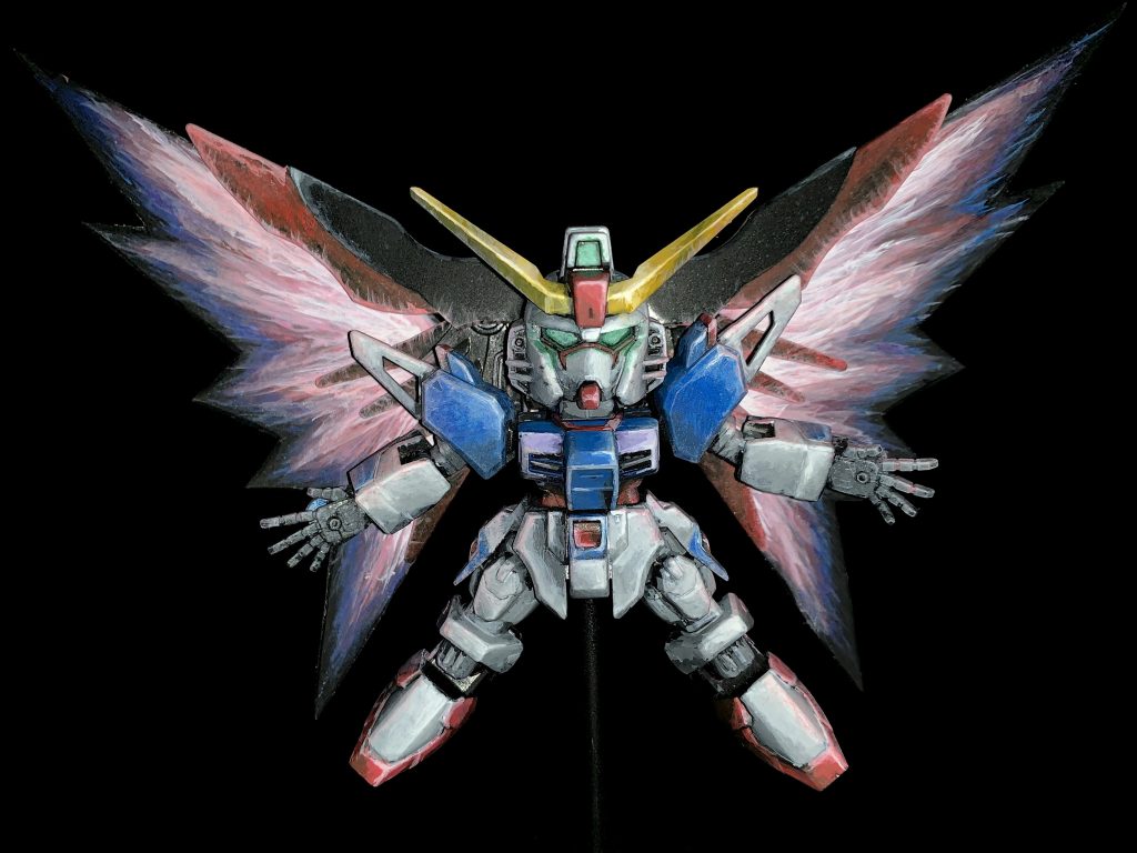 今回はポーズ固定です。