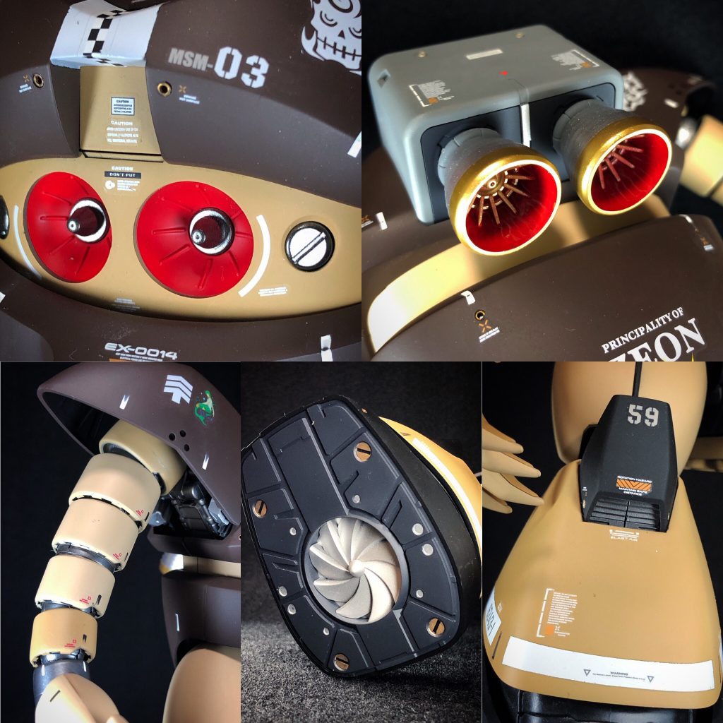 MG 1/100 ゴッグ–5枚目/制作者：aki_modeling_ig