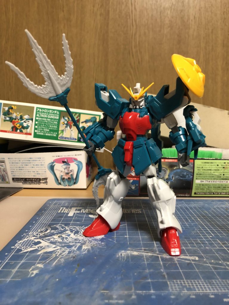 製作開始時のほぼキットの状態です。