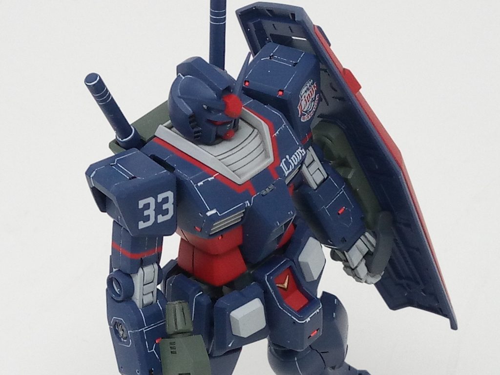 1/144 HGUC RX-78-2 ガンダム ライオンズバージョン–4枚目/制作者：@dagored00
