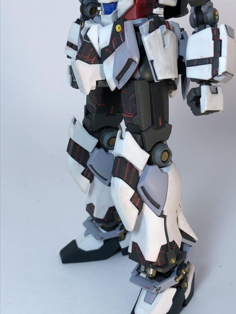 足回りのアップ写真です。