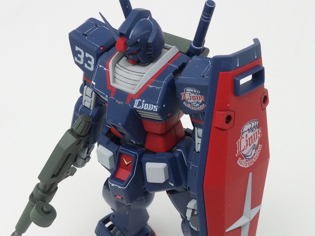 1/144 HGUC RX-78-2 ガンダム ライオンズバージョン–9枚目/制作者：@dagored00