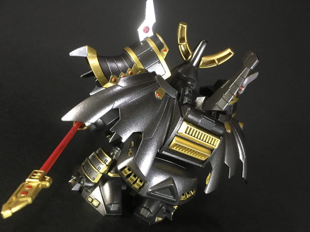 《武安君　白起ジ・O》
「秦の昭襄王ガンダムに仕える戦国最強の名将。
常勝将軍として歴戦を指揮し輝かしい武功を上げた。