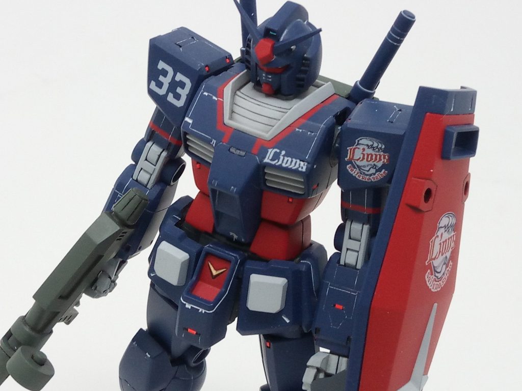 1/144 HGUC RX-78-2 ガンダム ライオンズバージョン–5枚目/制作者：@dagored00