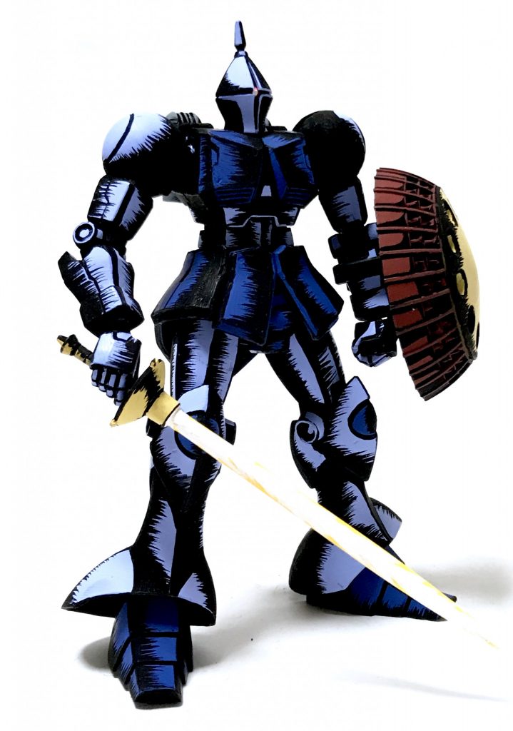 1/144 ギャン アメコミイラスト風–5枚目/制作者：@j_gunaka