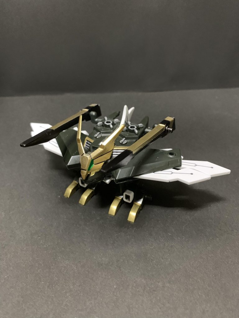 爆熱ファルコンの羽根の部分はレジェンドbb號斗丸のを使用し、ほぼ無改造でハマりました