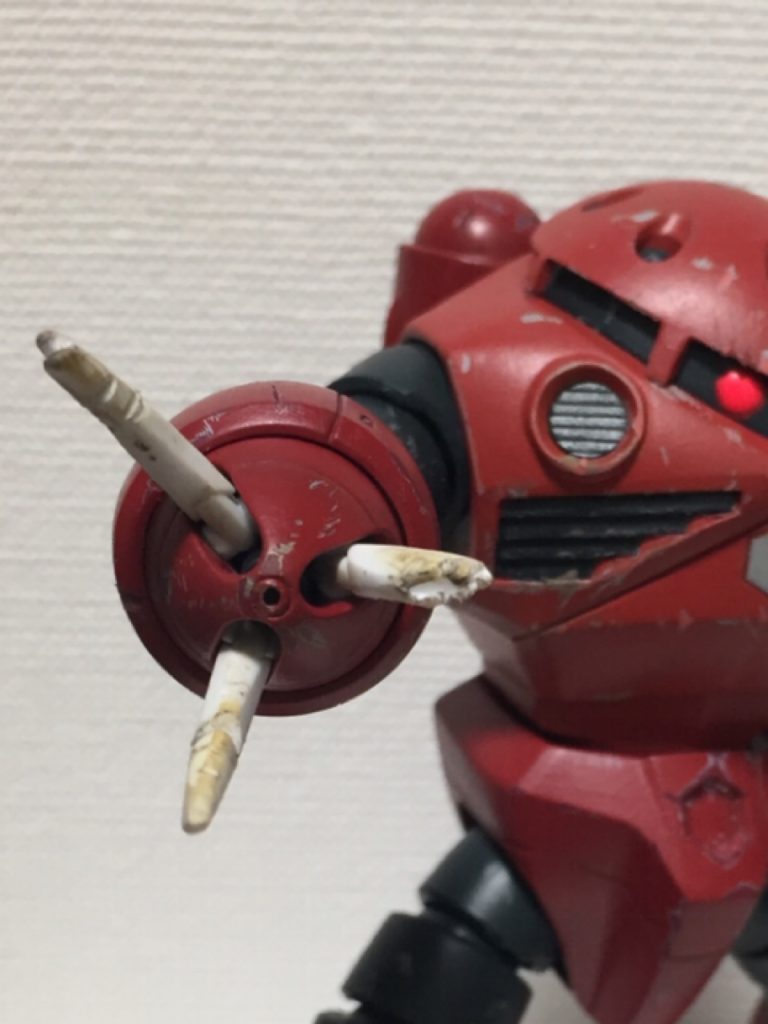 クローをぼろぼろにしてみましたー