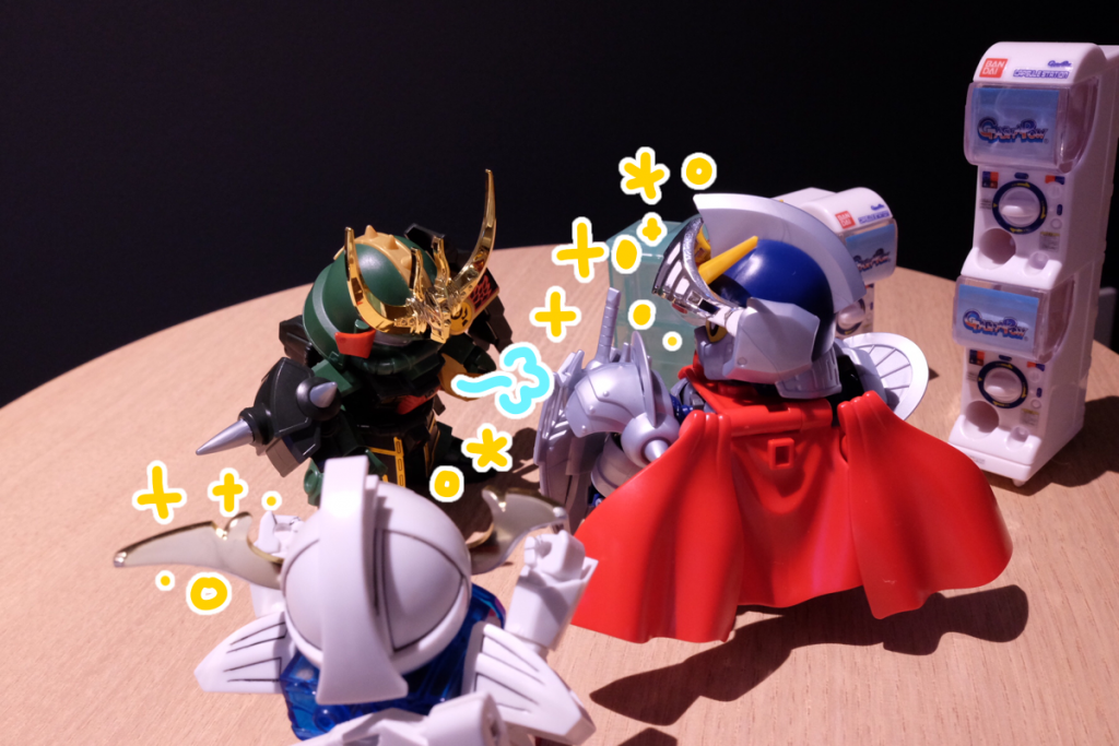 騎士:……
武者∀:……
殺駆:……わかったよ、400円だろ?