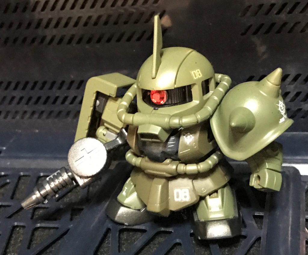 リアルタイプは必修科目です！ＳＤザク–3枚目/制作者：じゅーきち