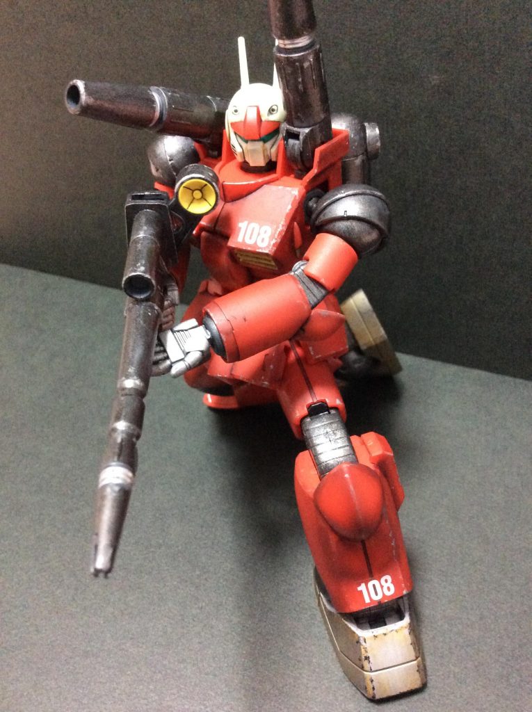 さらにウェザリングを施しました。