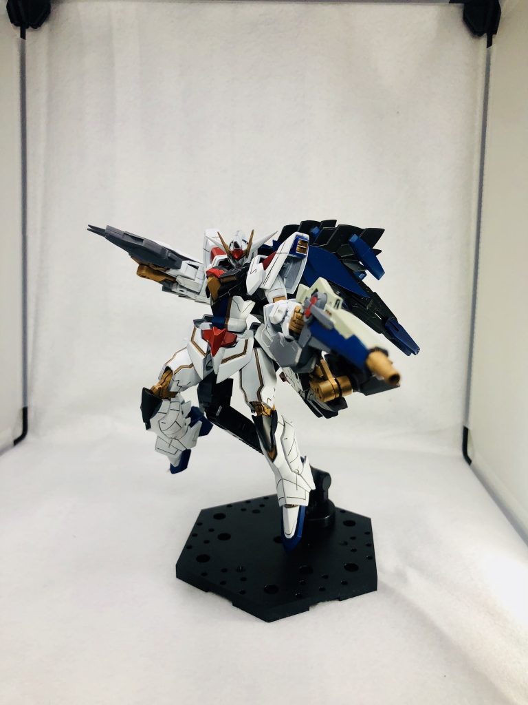 銃の構えポーズ
そして………