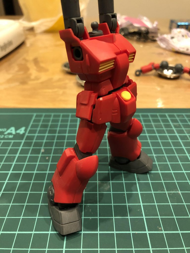 スミ入れしないんで、表面処理ぐらいはやっときます。