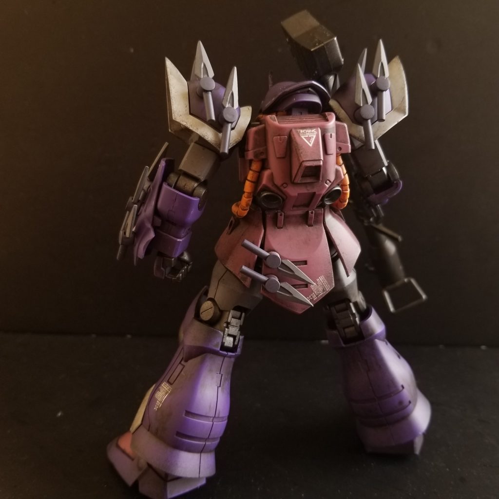 ヒートダートのシャープ化と汚しをテーマにしました。