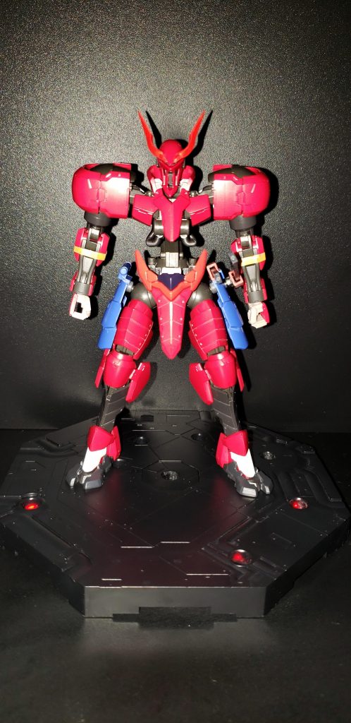 最初のスタイル。肩を変更したりとこの写真の後にかなり変更されました。