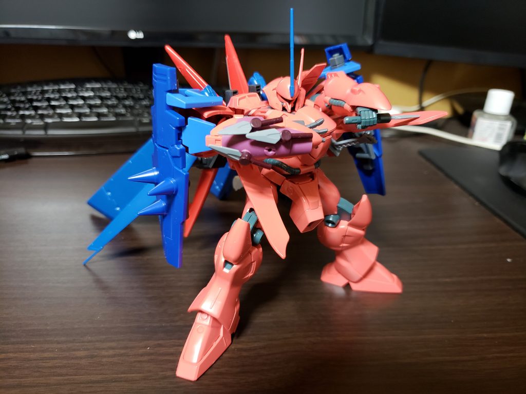 仮組み状態色々。