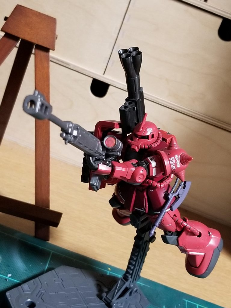 HG 1/144 MS06-S シャア専用ザクⅡ–5枚目/制作者：@CARGO89476325