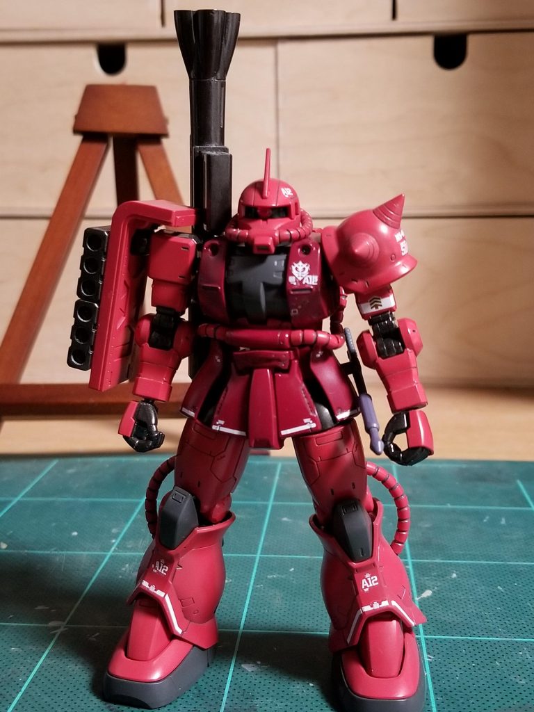 HG 1/144 MS06-S シャア専用ザクⅡ–2枚目/制作者：@CARGO89476325