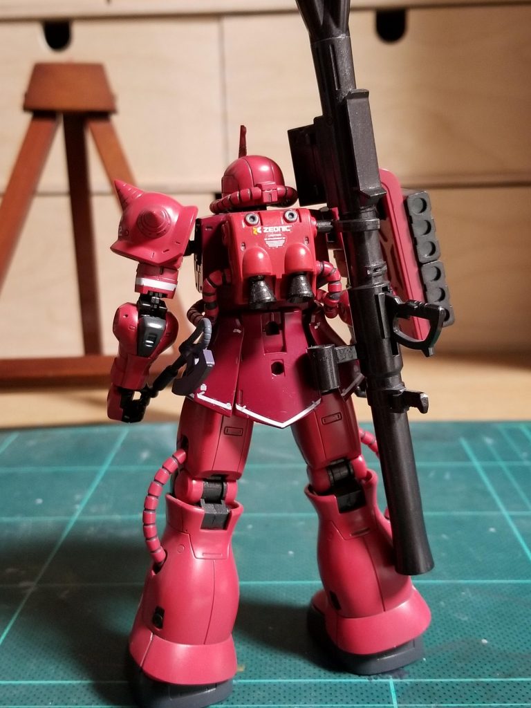 HG 1/144 MS06-S シャア専用ザクⅡ–3枚目/制作者：@CARGO89476325