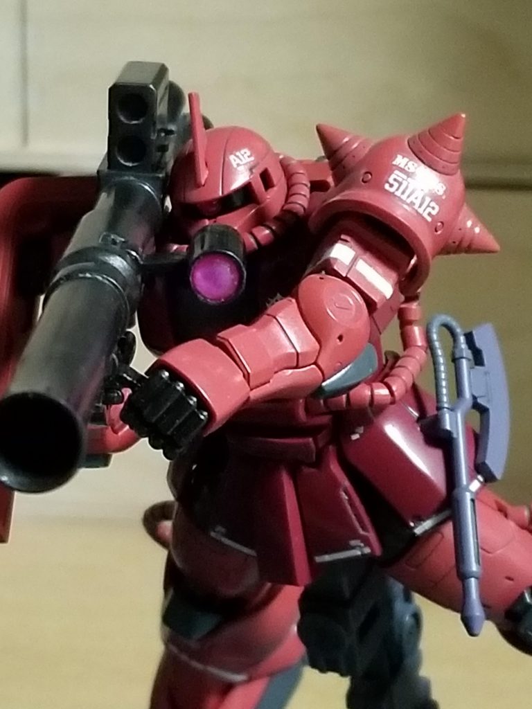 HG 1/144 MS06-S シャア専用ザクⅡ–4枚目/制作者：@CARGO89476325