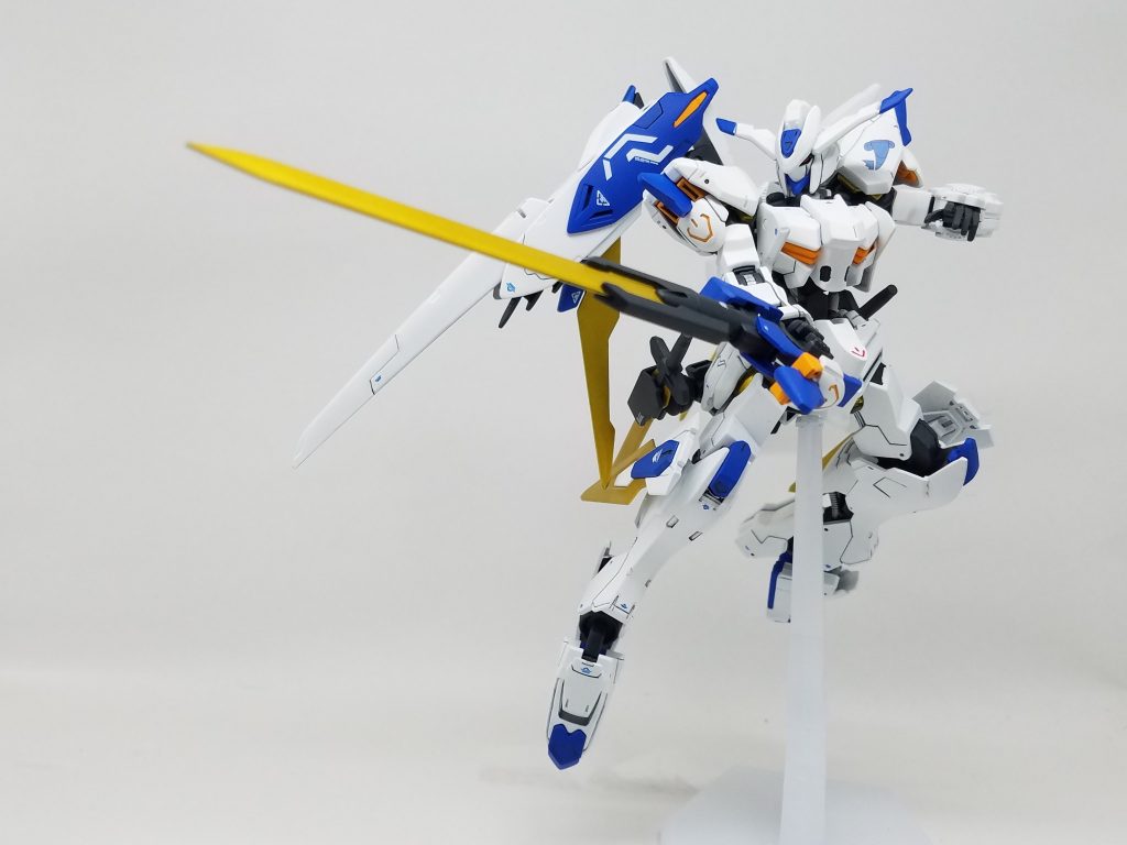 追加装備3
ロングバエルソード
と言ってもクアンタのを使っただけです。ここはまだもう少しオリジナル感出せたんじゃないかなぁ…って少し反省。