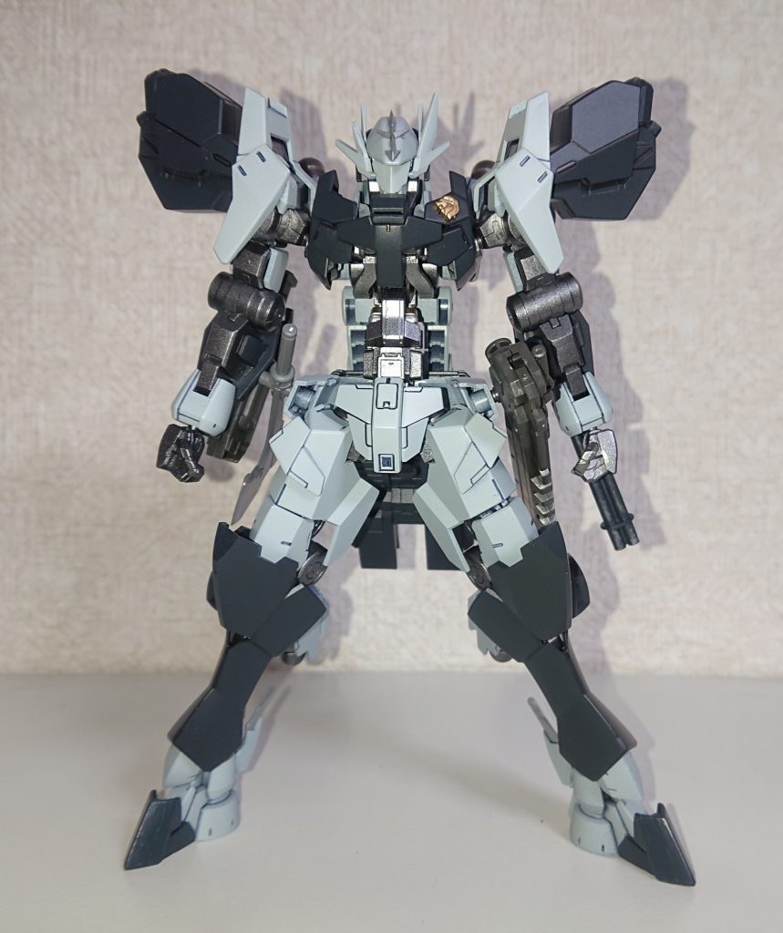 正面です。
今回は正式採用てことで、グレイズ系のパーツをメインにしてます(^^)