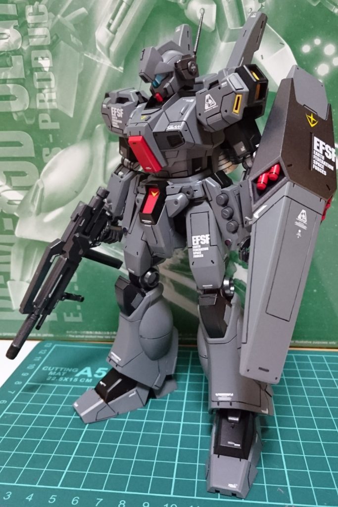 基本的に筋彫りとプラ板でディテールアップしてます