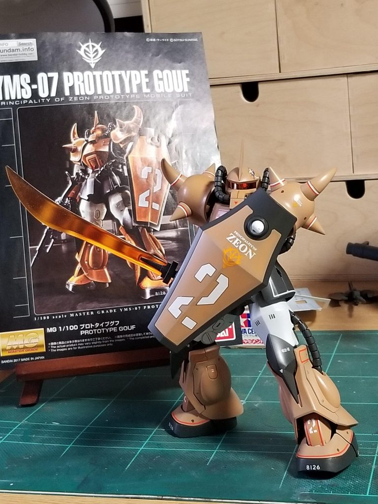 MG 1/100 YMS-07 プロトタイプグフ–2枚目/制作者：@CARGO89476325