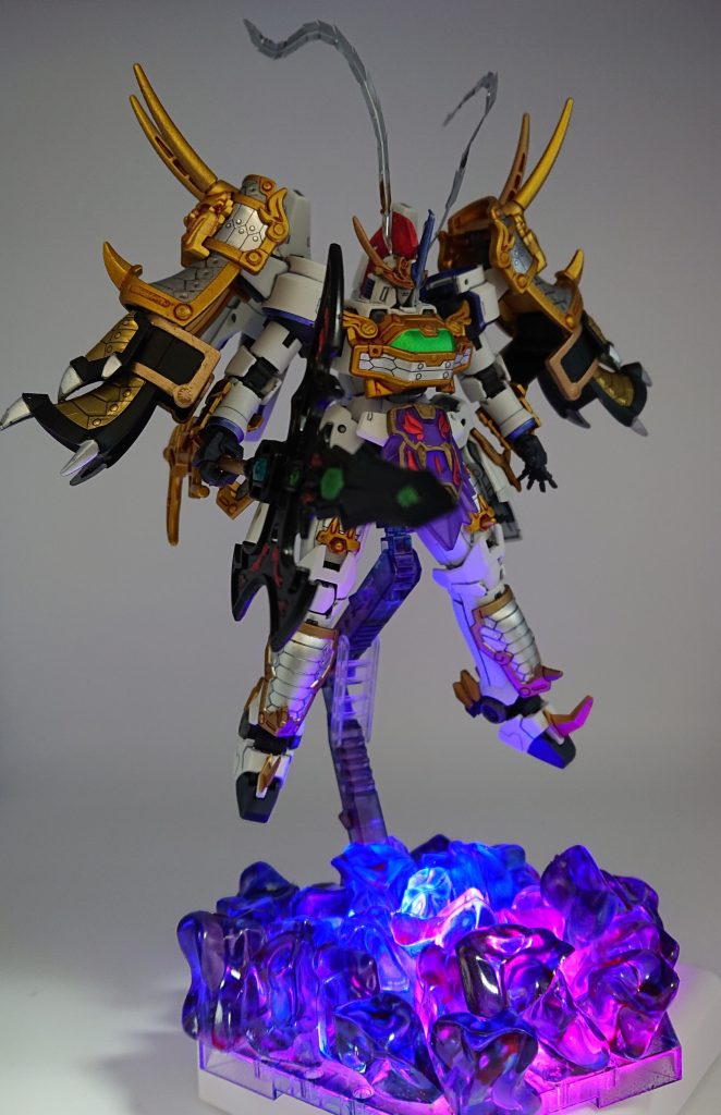 久しぶりに三国伝のリアル化を作りましたが、やっぱり三国伝大好きです(о´∀`о)✨
リーオートルーパーよりもカッコ良く出来てるでしょうか？
皆様の感想お待ちしていますm(__)m
最後までご覧頂き、ありがとうございました。

次回を待て！٩( ᐛ )وｵｰ！