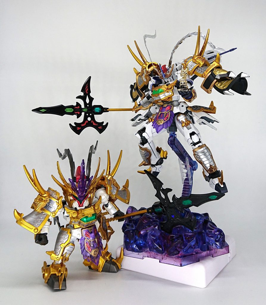 【ポーズ3】
三国伝の玄武装呂布とツーショット