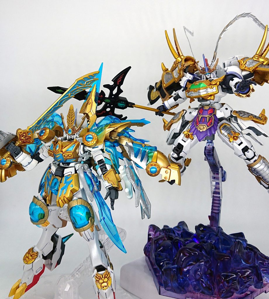 【ポーズ4】
孫権ガンダム虎燐魄とツーショット