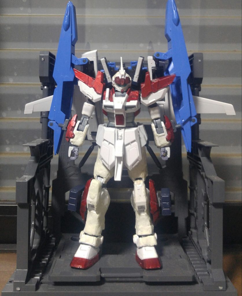 バックパックはマークⅡのものなのでこのようにディフェンダーもついたりします。