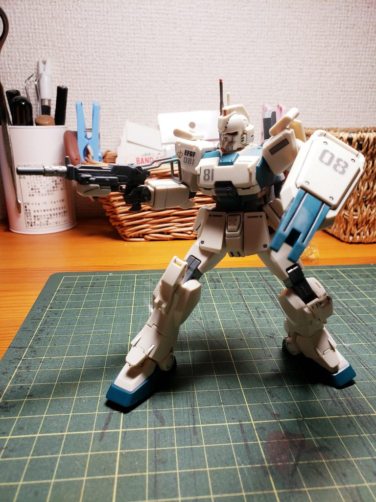 続いて射撃アクション