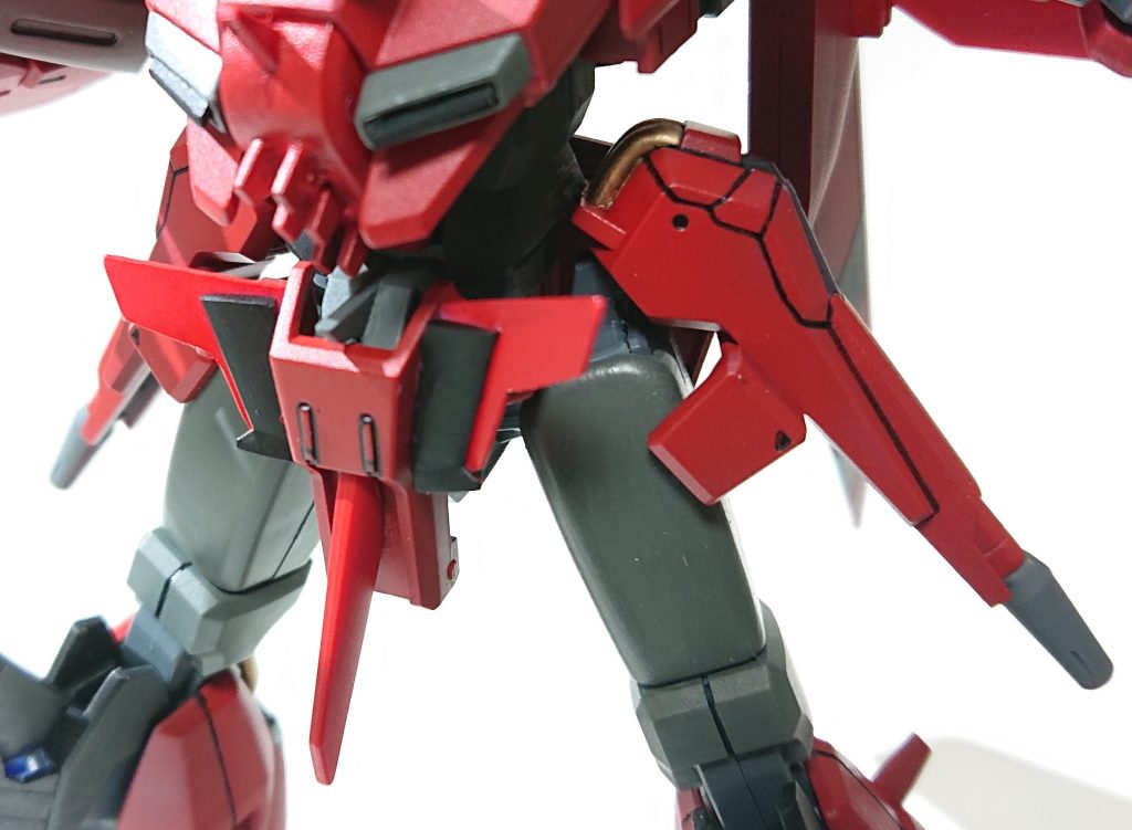 ビームガンはパイプ部分を強調するためにゴールドを使用してます