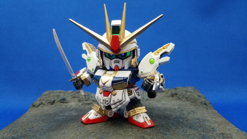 武者 士流江斗頑駄無（シルエットガンダム）–2枚目/制作者：D.H