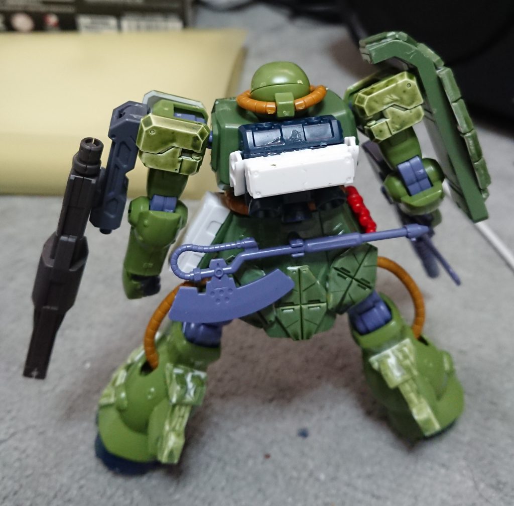 ハンドグレネード
ヒートホーク
FZ型の基本装備。