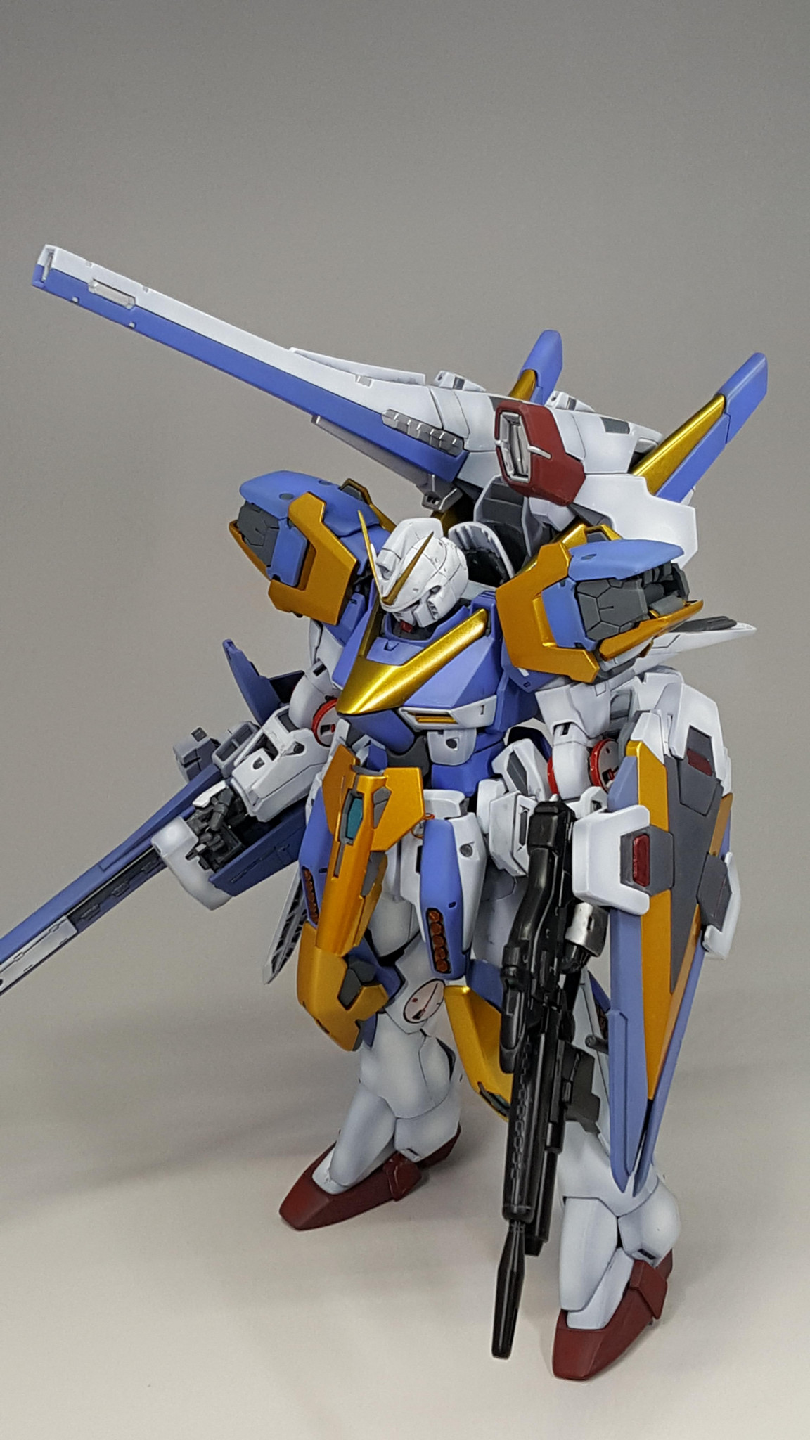 全塗装完成品Mg V2 アサルトバスターガンダム ver.ka-