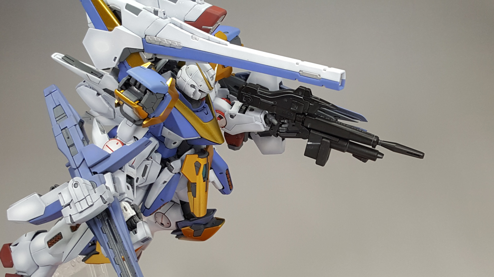 MG V2アサルトバスターガンダムVer.Ka｜敗残兵さんのガンプラ作品