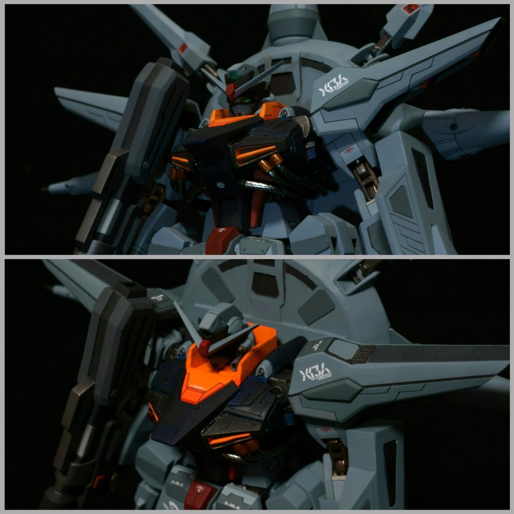 プロヴィデンスは主に明るめの塗装か暗めの塗装で別れますが今回は暗めの塗装で仕上げました。スジボリを生かすべくカラーモジュレーションで情報量を足しました。またディテールを殺さないようデカールはバランスを見ながら少なめに貼りました。