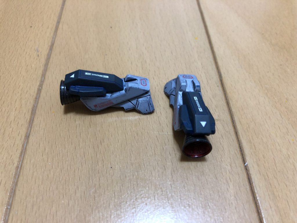 腰アーマーもアスタロト足パーツ改造して
自作バーニア作成!