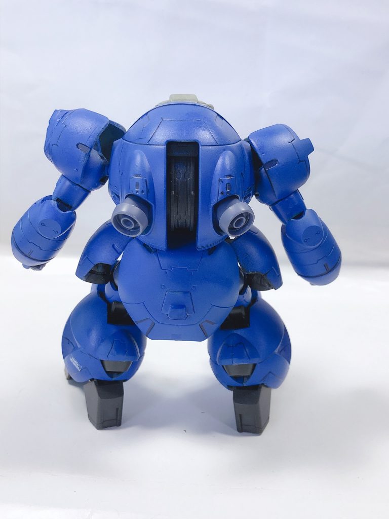 シェルロディモビルロディの後継機であり「ザムスターク」独自で開発したMSマンロディの装甲を小改造しコピー生産しているため装甲形状はマンロディに似ている。 脚は地上での運用を想定しておりランドマンロディ、ラブルスと同じものを採用している初期生産として3機生産されたパイロットは壱番隊が勤めている