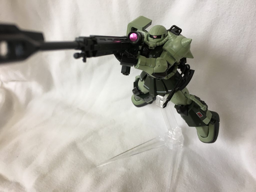 対艦ライフル
こちらはオリジンシャアザクから拝借しました