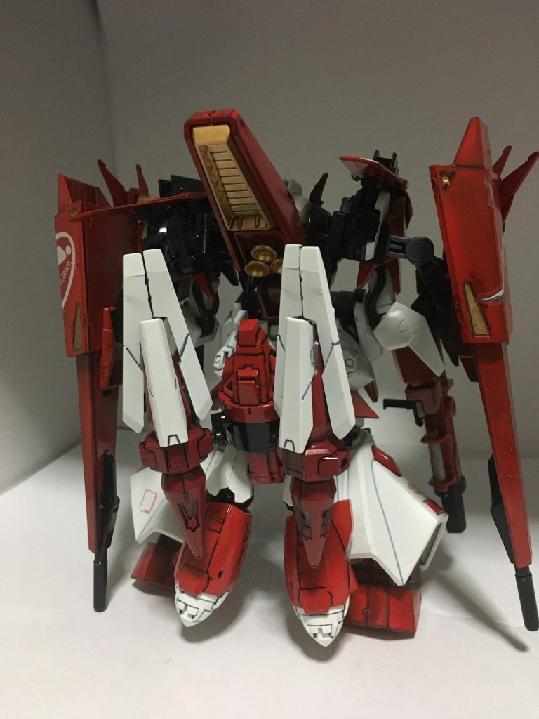 バックショット 
推進力としてプトレマイオスアームズ、そらにそこにシグマシスファンネルを装備。